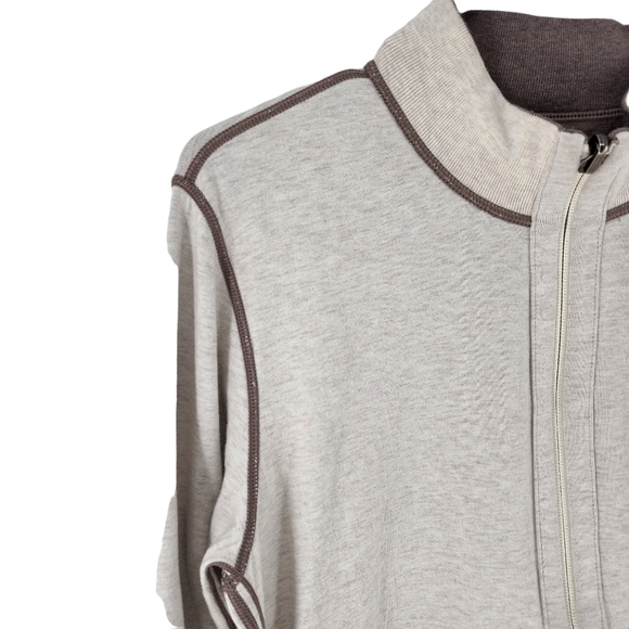 Tommy Bahama Men's Reversible Half Zip Pull-Over Sweatshirt - Picture 2 of 6